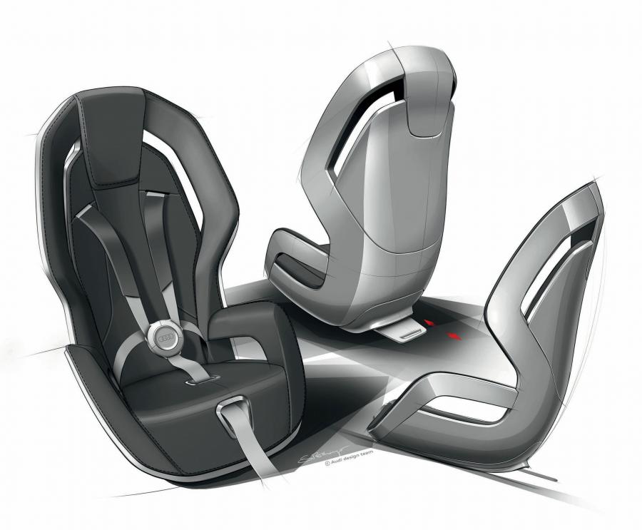 Эскиз Audi A3 Sedan Concept 2011 года  (фото 24 из 26)